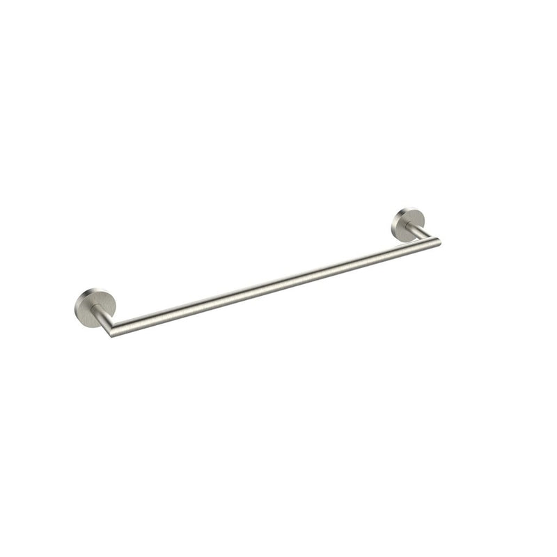 Soho Single Towel Bar - Wall Mount - 28" Brass/Brushed Nickel