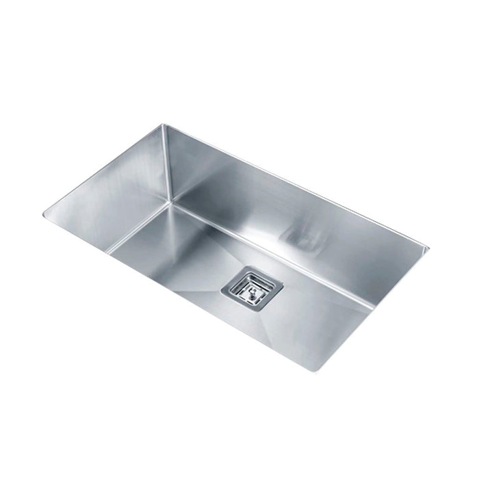 Cubic Single Bowl Kitchen Sink - Under Mount - 32" Stainless Steel/Brushed Stainless Steel