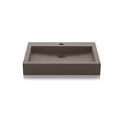 Concrete Bathroom Sink - Over Mount - 20" Concrete/Gray