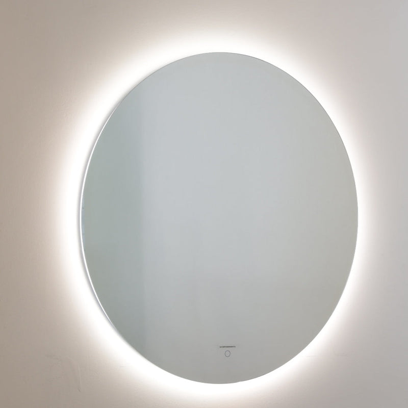 Diffusion Led Touch Vanity Mirror - Wall Mount - 36" Glass/Glass