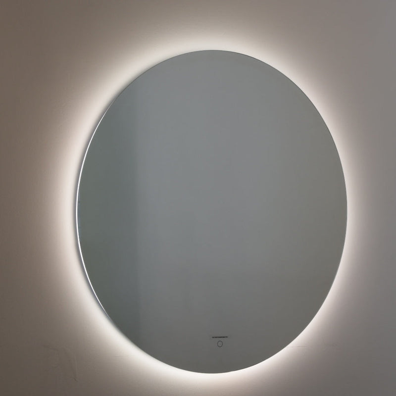 Diffusion Led Touch Vanity Mirror - Wall Mount - 36" Glass/Glass