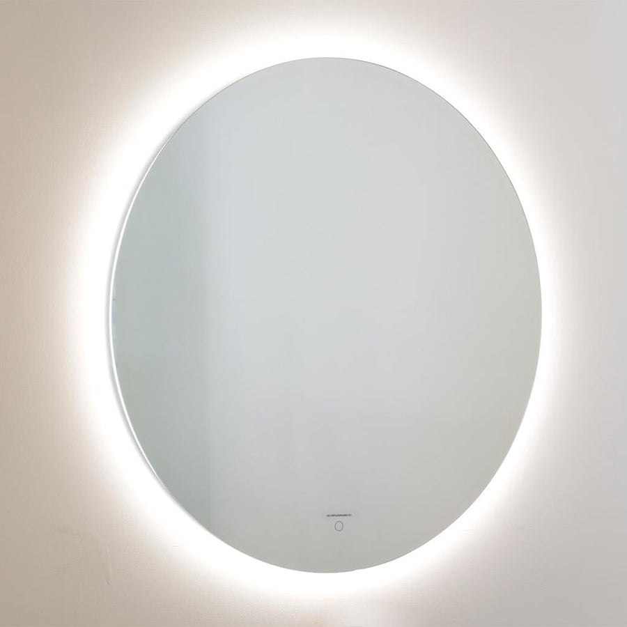 Diffusion Led Touch Vanity Mirror - Wall Mount - 32" Glass/Glass