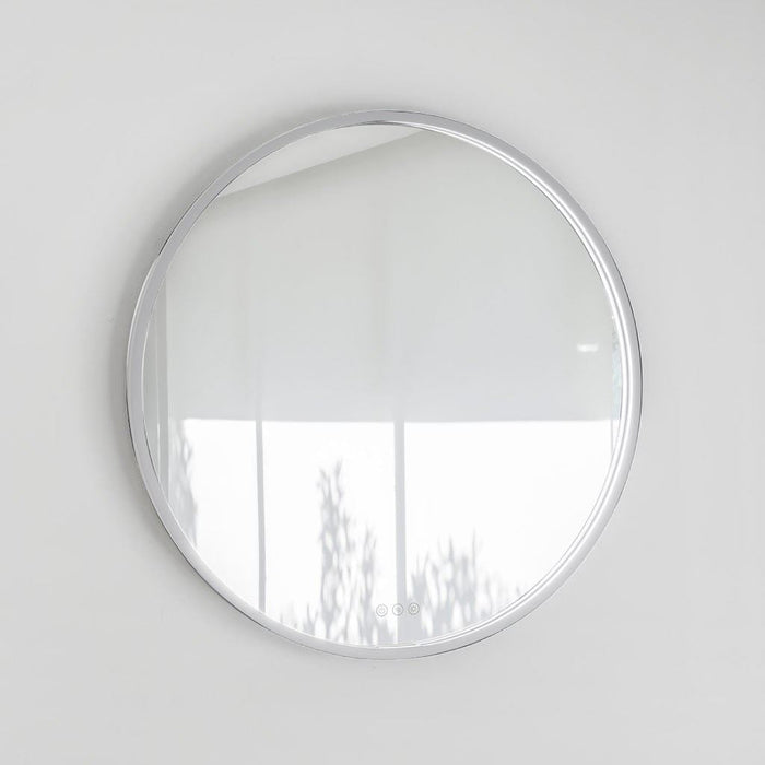 Frame Led Vanity Mirror - Wall Mount - 32" Brass/White