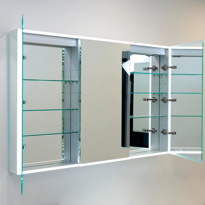 Medicine Cabinets Led Vanity Mirror - Wall Mount - 60W x 36H" Glass/Glass