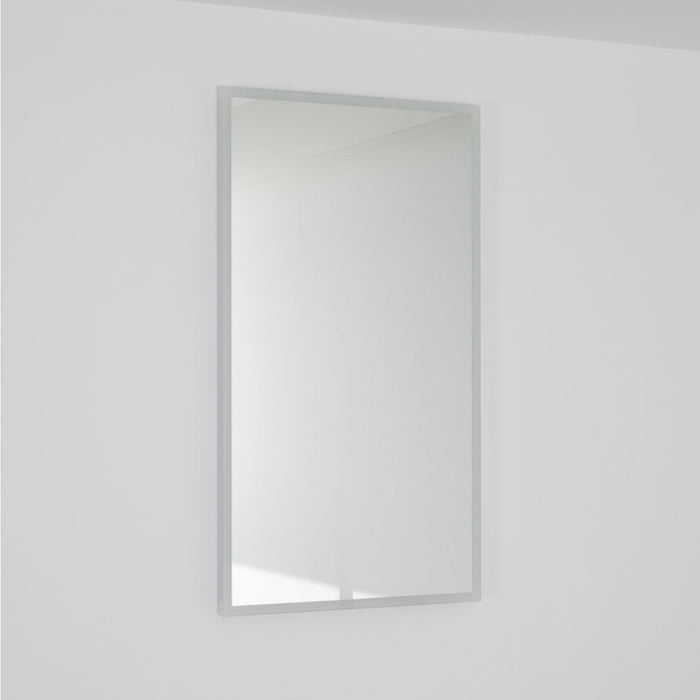 Milan Led Vanity Mirror - Wall Mount - 20" Glass/Glass