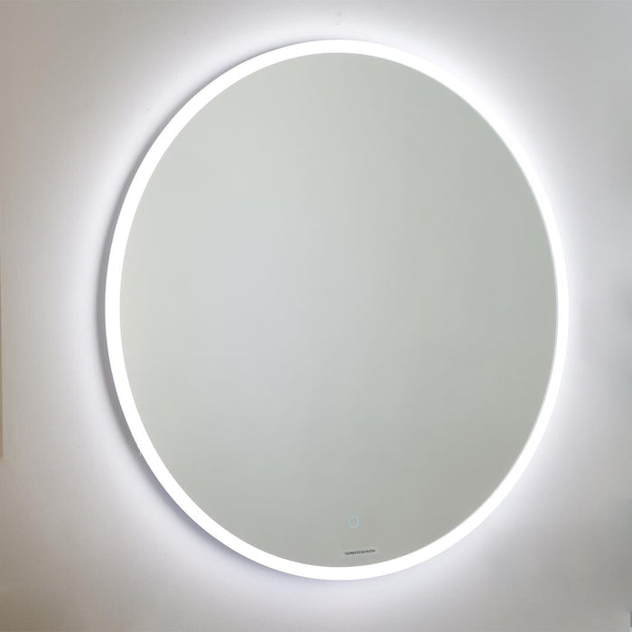 Milan Led Vanity Mirror - Wall Mount - 32" Glass/Glass