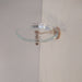 Cinquecento Soap Dish - Wall Mount - 5" Brass/Glass/Rose Gold