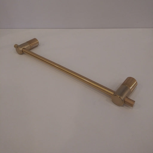 Easy Towel Bar - Wall Mount - 12" Brass/Matt Gold