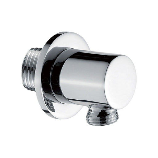 Metro Hand Shower Connector - Wall Mount - 2" Brass/Polished Chrome
