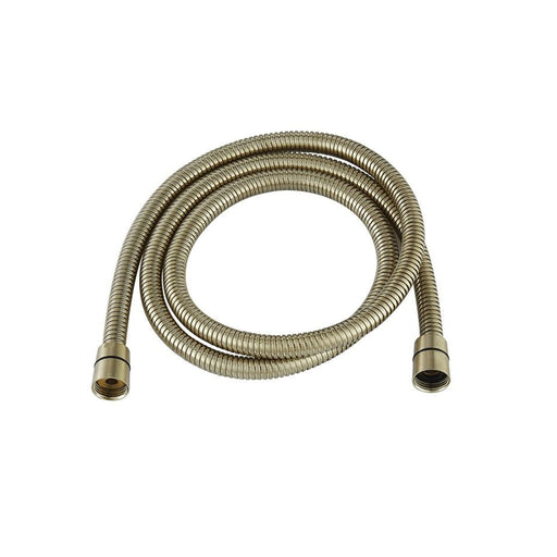Shower Complements Hand Shower Hose - Wall Mount - 5" Stainless Steel/Satin Brass