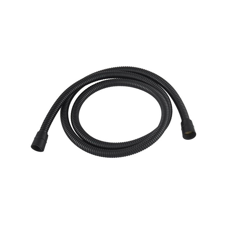 Shower Complements Hand Shower Hose - Wall Mount - 5" Stainless Steel/Matt Black