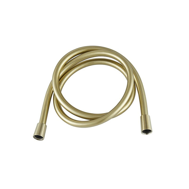 Shower Complements Hand Shower Hose - Wall Mount - 5" Pvc/Satin Brass
