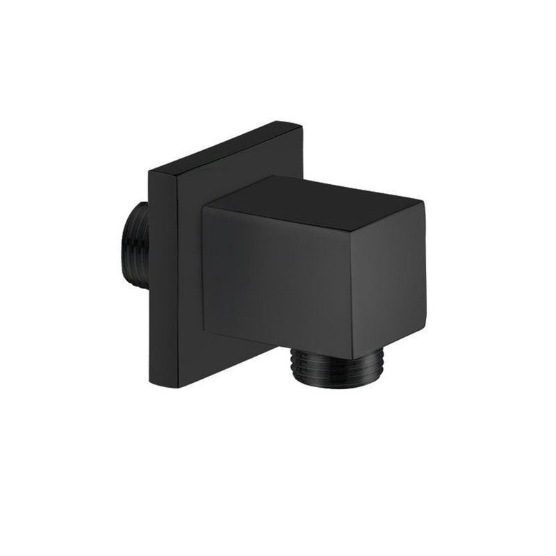 Devon Hand Shower Column Set - Wall Mount - 2" Brass/Abs/Matt Black