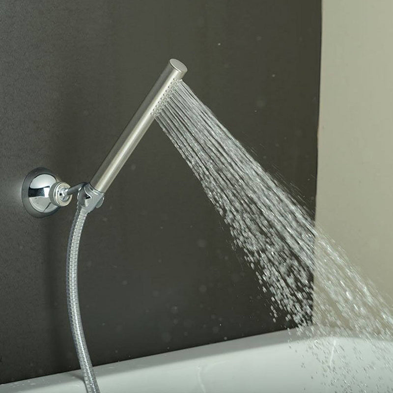 Metro Hand Shower - Wall Mount - 9" Brass/Brushed Nickel