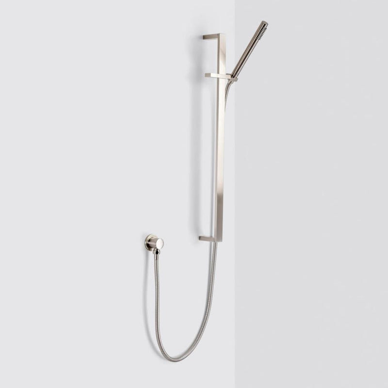Metro Hand Shower Column Set - Wall Mount - 2" Brass/Abs/Brushed Nickel
