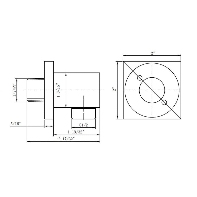 Devon 2-Way Sliding Bar And Head Included Complete Shower Set - Wall Mount - 8" Brass/Matt Black