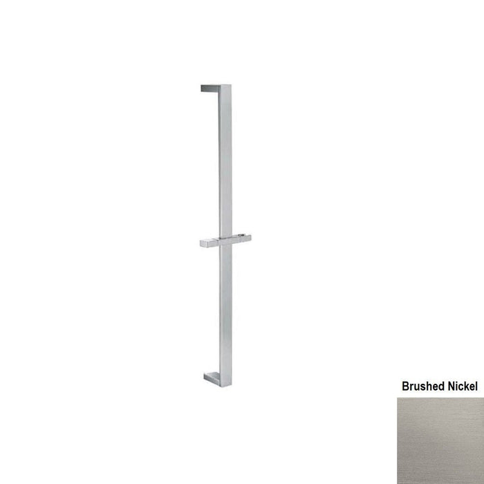 Devon 2-Way Sliding Bar And Head Included Complete Shower Set - Wall Mount - 8" Brass/Brushed Nickel