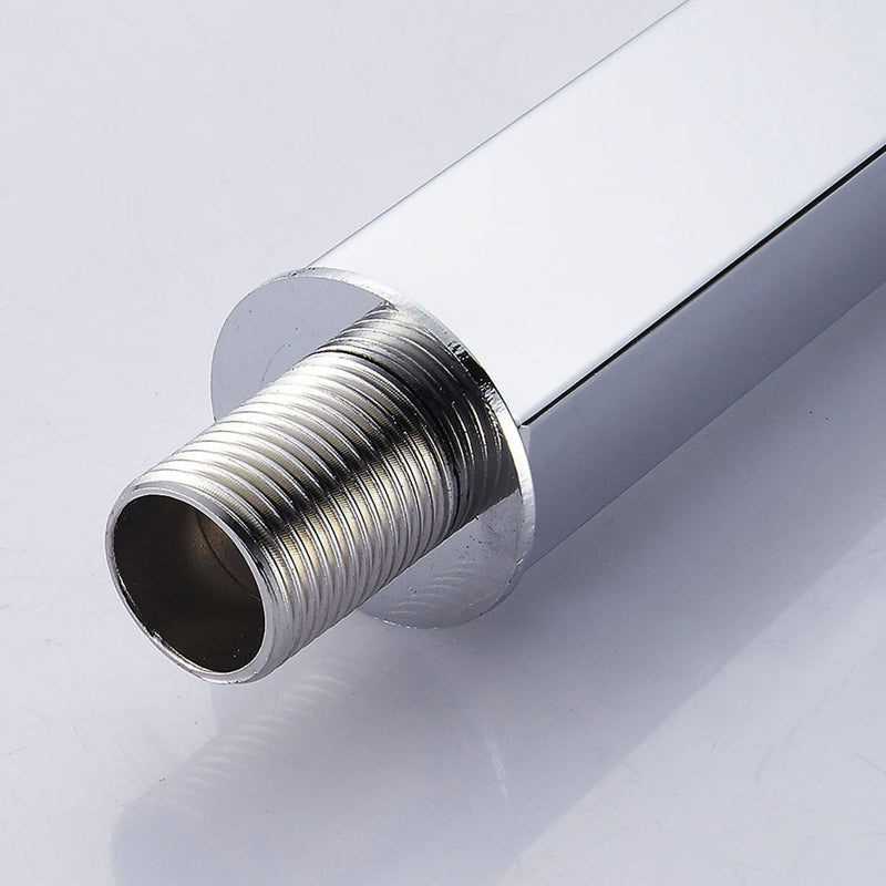 Devon Shower Arm - Wall Mount - 16" Brass/Polished Chrome