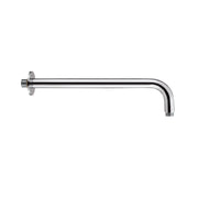 Metro Shower Arm - Wall Mount - 14" Brass/Polished Chrome