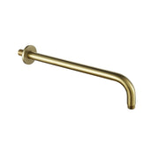 Metro Shower Arm - Wall Mount - 14" Brass/Satin Brass