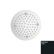 Metro Recessed Shower Head - Ceiling Mount - 12" Stainless Steel/Matt Black