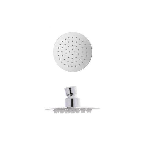 Metro Sharp Nozzles Slim Shower Head - Wall Or Ceiling Mount - 4" Stainless Steel/Polished Stainless Steel