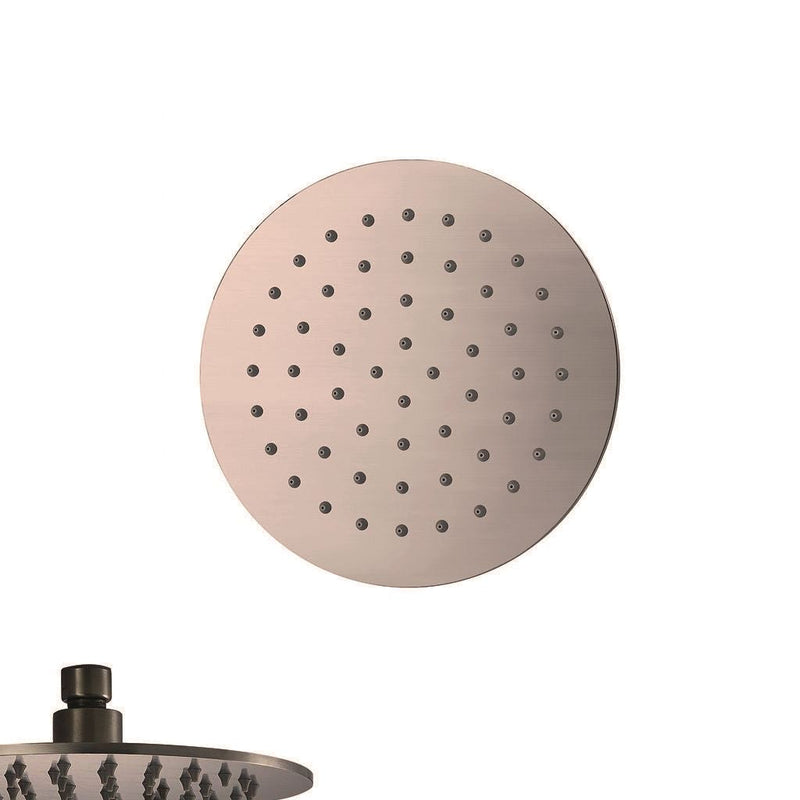 Metro Sharp Nozzles Shower Head - Wall Or Ceiling Mount - 8" Stainless Steel/Brushed Stainless Steel