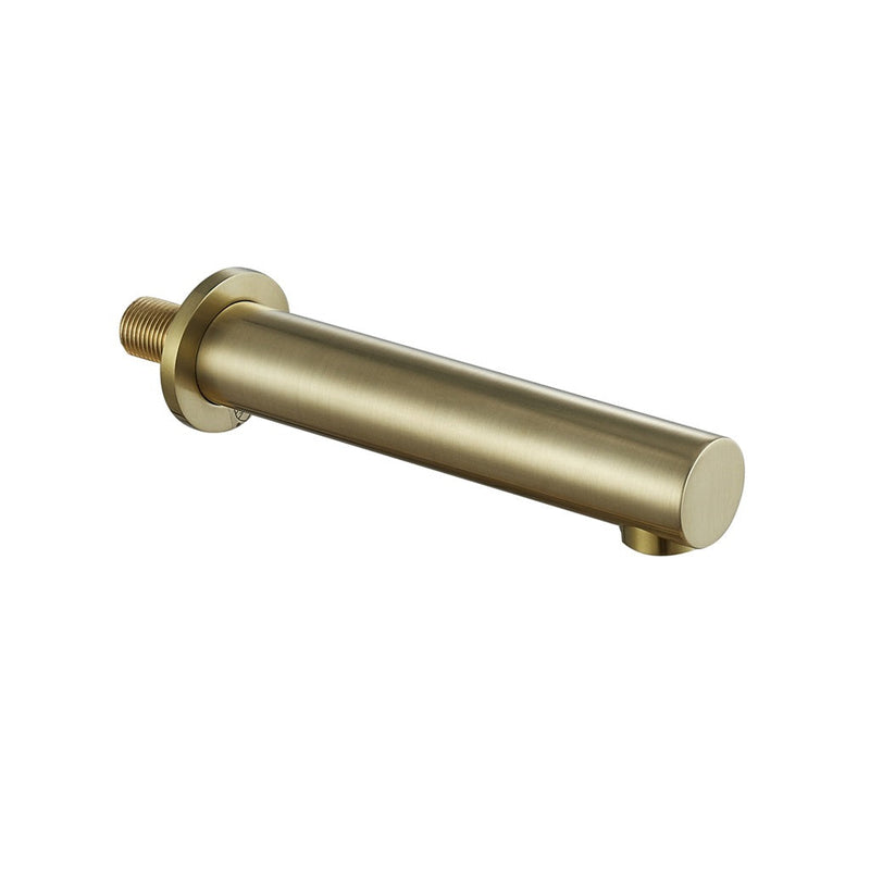 Metro Tub Spout - Wall Mount - 7" Brass/Satin Brass