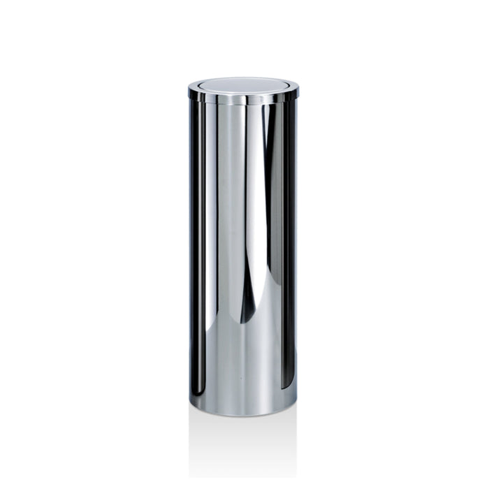 Bin 14 Lts Bathroom Trash Can - Free Standing - 24" Stainless Steel/Polished Stainless Steel
