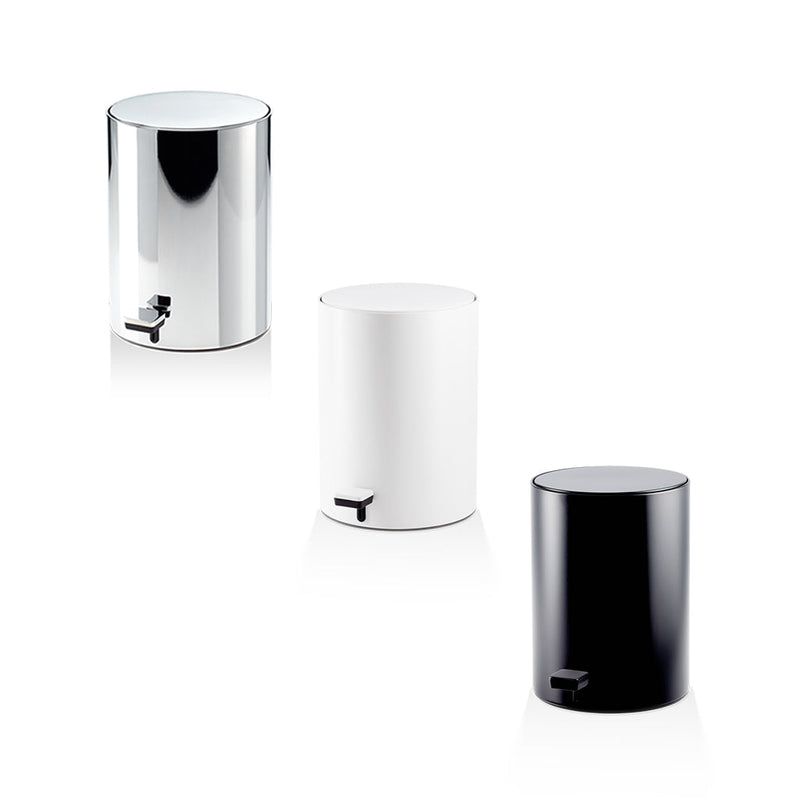 Bar 7 Lts Bathroom Trash Can - Free Standing - 7"