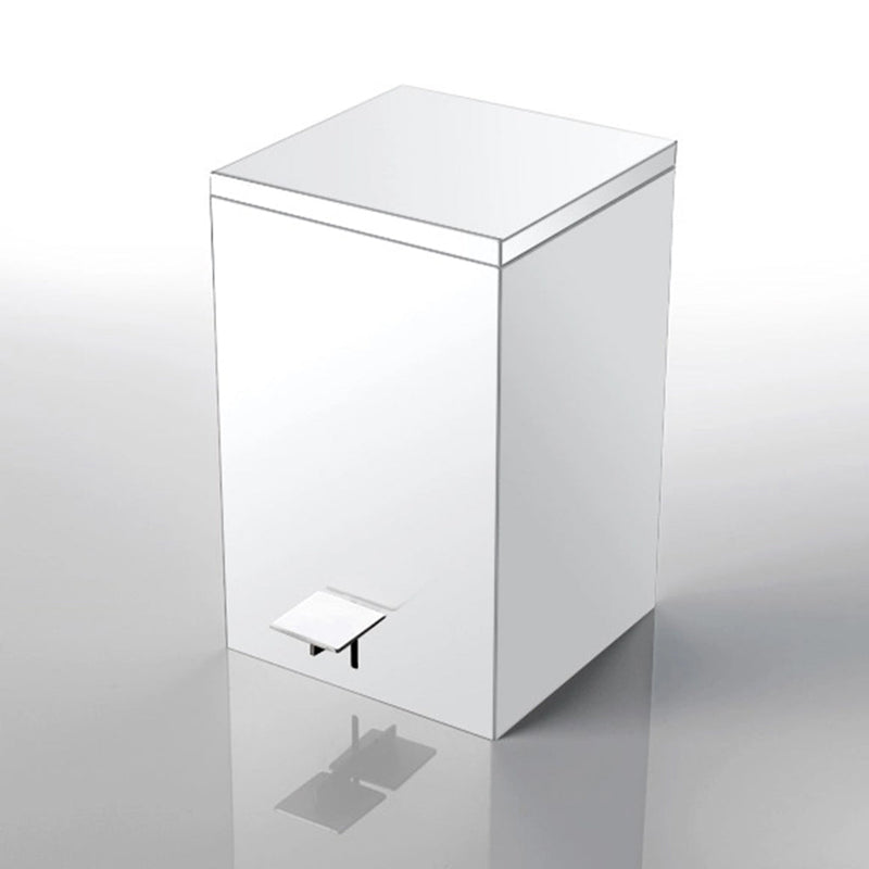 Corner 5 Lts Bathroom Trash Can - Free Standing - 5"