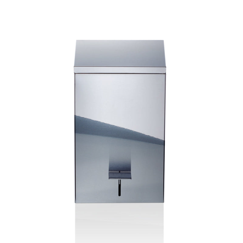 Corner 5 Lts Bathroom Trash Can - Free Standing - 5"