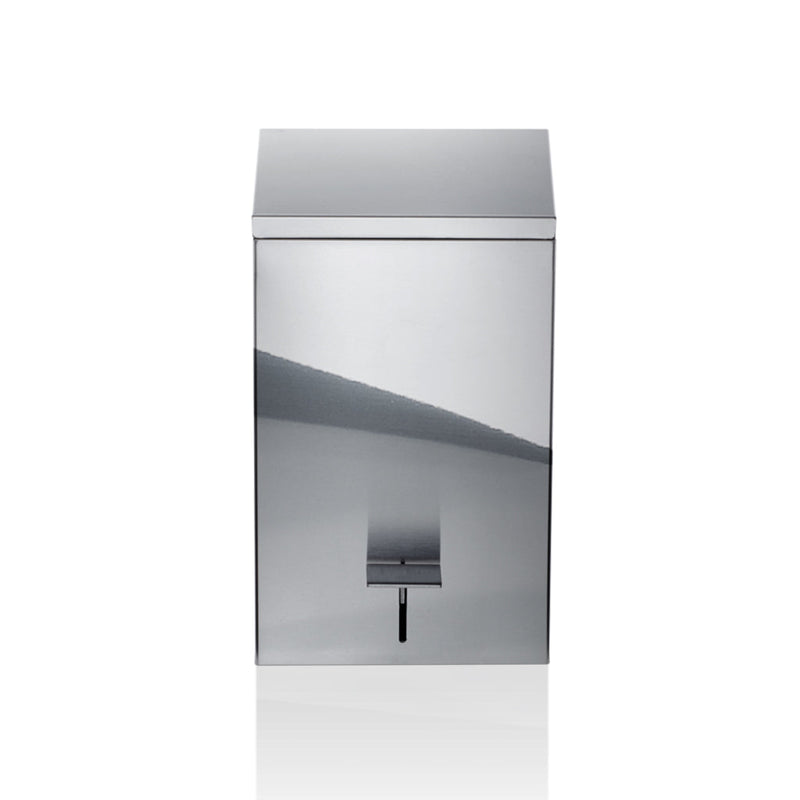 Corner 5 Lts Bathroom Trash Can - Free Standing - 5"