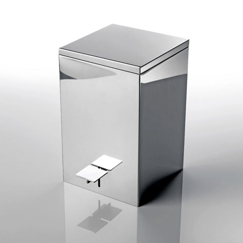 Corner 5 Lts Bathroom Trash Can - Free Standing - 5"