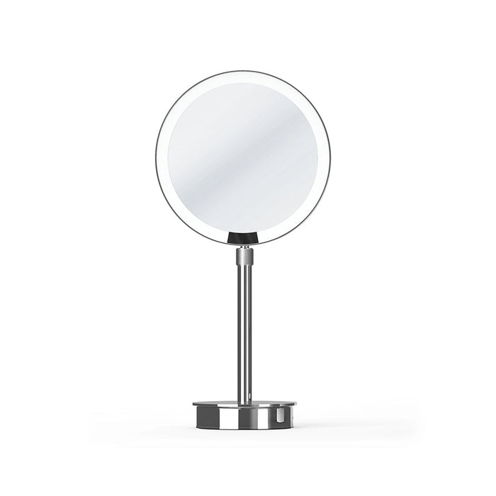 Round Just Look 5X Make-Up Mirror - Free Standing - 8" Abs/Polished Chrome