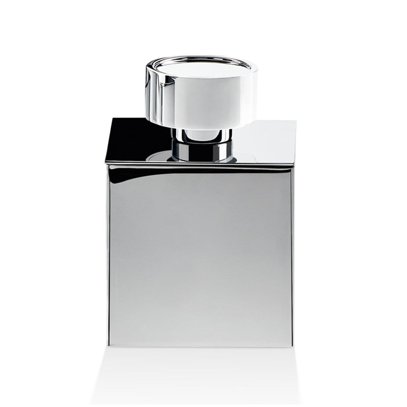 Contemporary Multipurpose Box - Free Standing - 5" Brass/Polished Chrome (Final Sale)