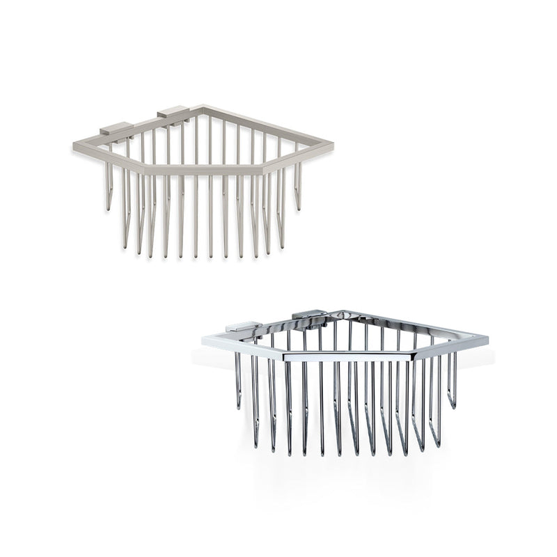 Corner Shower Basket - Wall Mount - 7"