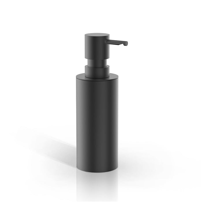 Mikado Soap Dispenser - Free Standing - 8" Brass/Matt Black