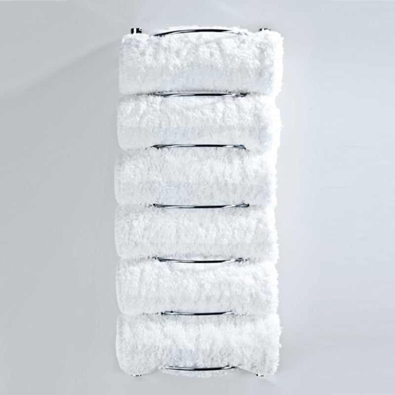 Guests Rack Towel Holder - Wall Or Free Installation - 14" Stainless Steel/Polished Chrome