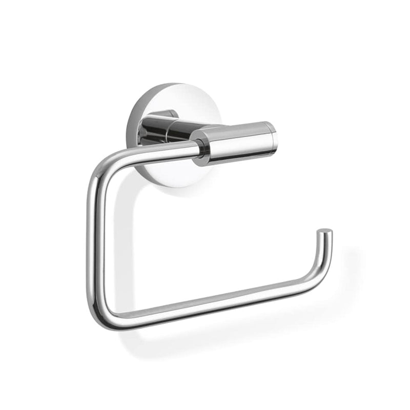 Basic Toilet Paper Holder - Wall Mount - 4" Brass/Polished Chrome