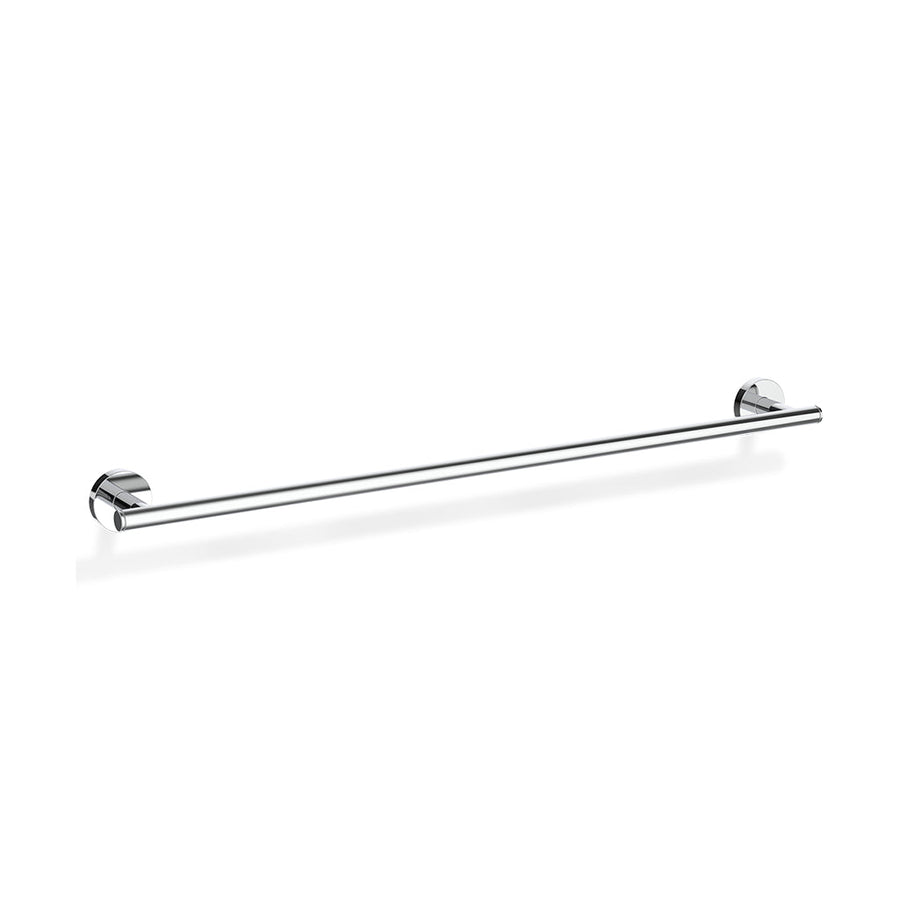 Basic Towel Holder - Wall Mount - 2" Brass/Polished Chrome