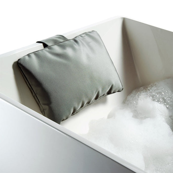 Loft Tub Pillow - Free Standing - 13" Nylon/Reed Grey