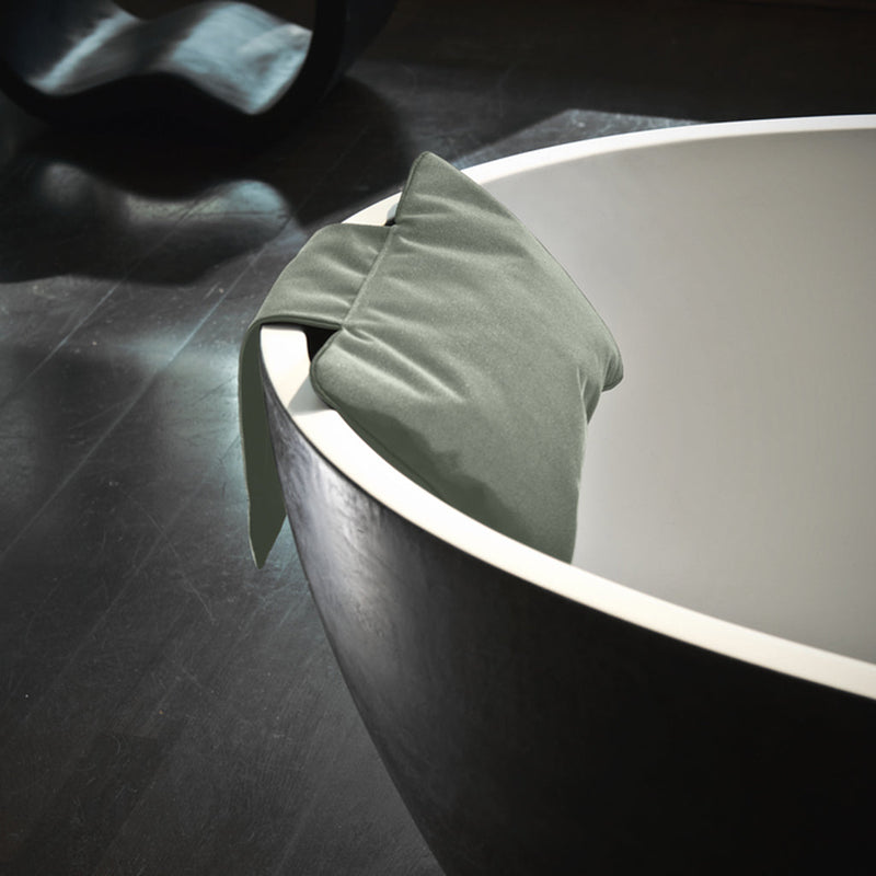 Loft Tub Pillow - Free Standing - 13" Nylon/Reed Grey