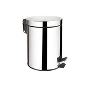 Bathroom Complements Bathroom Trash Can - Free Standing Stainless Steel/Polished Stainless Steel