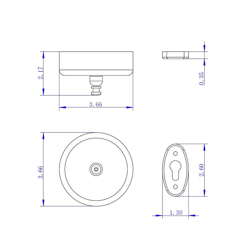 Bathroom Complements Extensible Clothes Holder - Wall Mount - 4" Stainless Steel/Polished Chrome