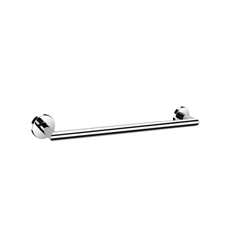 Munich Grab Bar - Wall Mount - 12" Brass/Polished Chrome