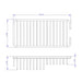 Shower Complements Shower Basket - Wall Mount - 10" Brass/Polished Chrome