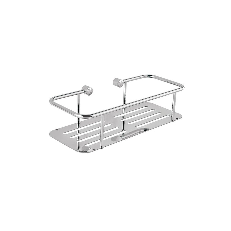 Shower Complements Shower Basket - Wall Mount - 11" Brass/Polished Chrome