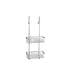 Shower Complements Double Shower Basket - Hang-Up - 12" Brass/Polished Chrome