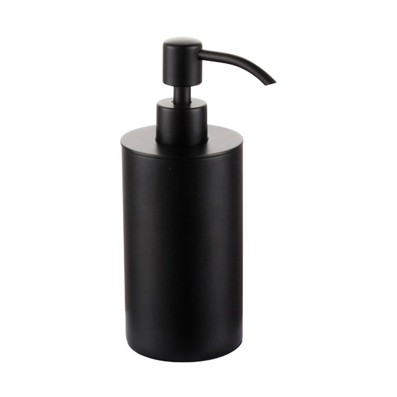 Smart Soap Dispenser - Free Standing - 7" Brass/Matt Black